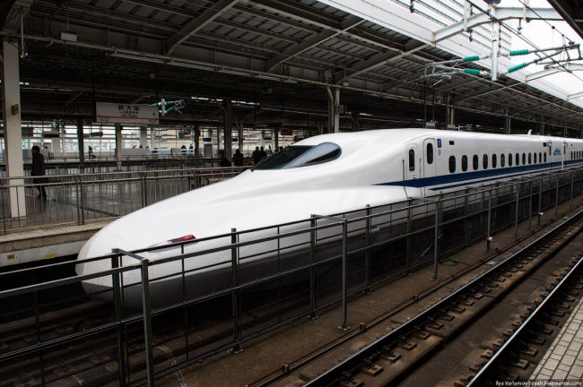 Японское железнодорожное чудо — поезд Синкансен