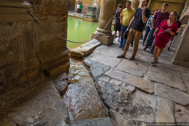 Экскурсия в Римские бани в английском Бате