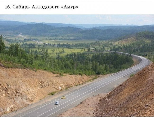 Самые красивые российские дороги