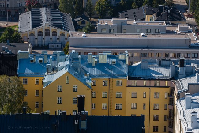 Хельсинки с высоты