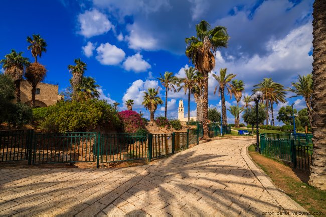 Прогулка по Яффе в Израиле