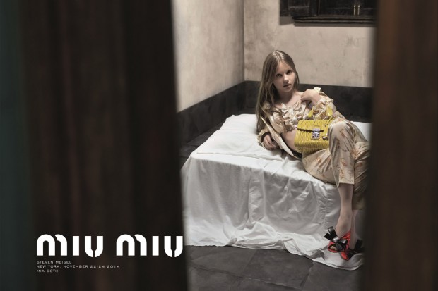 Реклама Miu Miu от Стивена Мейзела