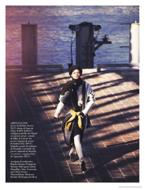Марта Хант в Vogue Spain