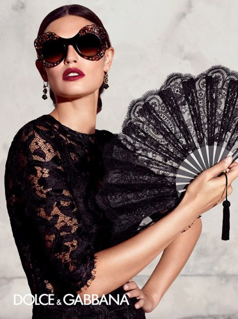 Реклама очков Dolce & Gabbana