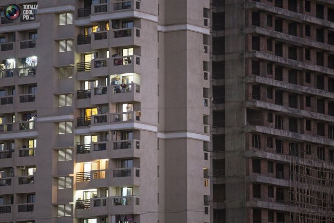 Как выглядят жилые дома в Мумбаи