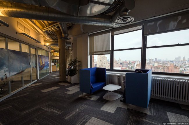 Офис Google в Нью-Йорке: работа мечты