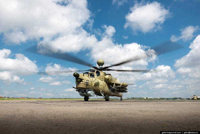 Производство вертолётов Ми-26Т, Ми-28Н и Ми-35М