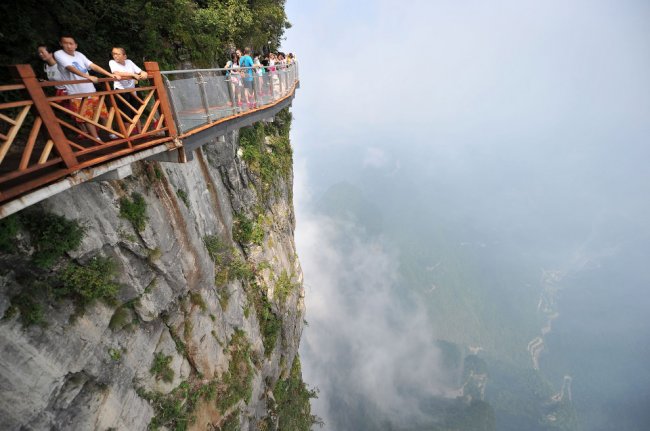 Небесный мост в Китае