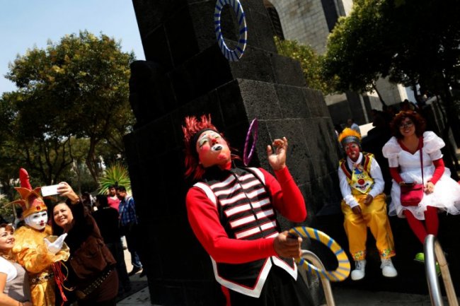 XXI конвенция клоунов в Мехико