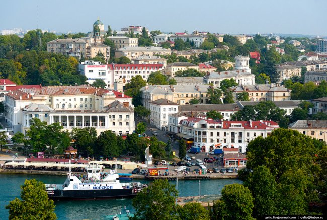 Севастополь и Симферополь с высоты: города пользы и славы