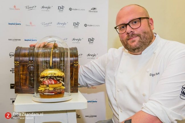 Роскошный гамбургер стоимостью 2000 евро