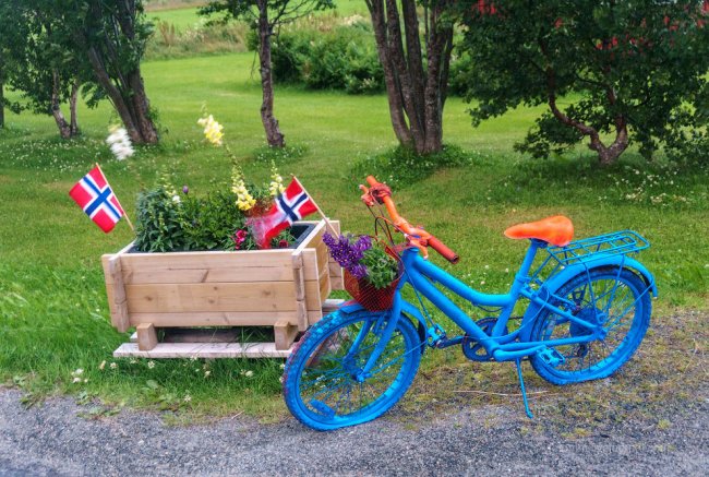 Как используют велосипеды в Норвегии