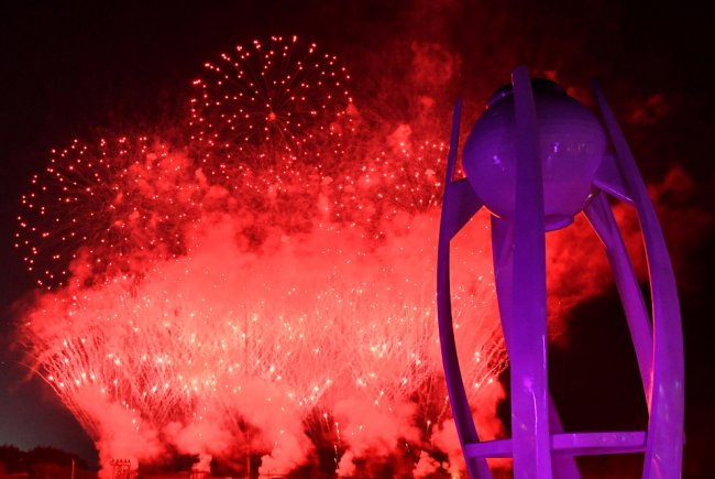 Закрытие Олимпиады в Пхенчхане