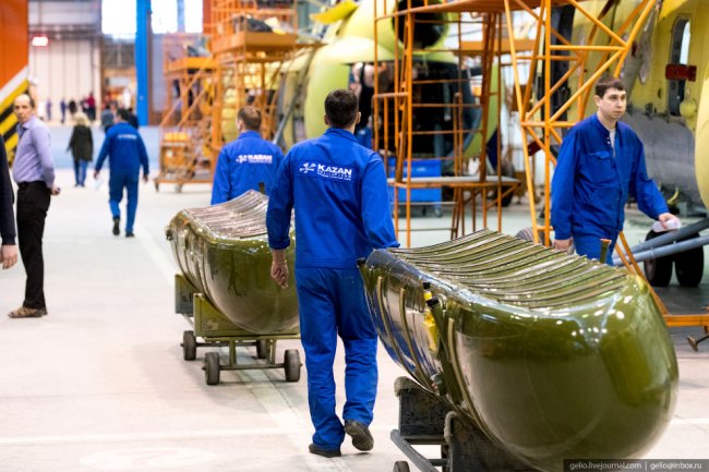 Казанский вертолётный завод: производство Ми-8 и «Ансат»
