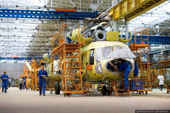 Казанский вертолётный завод: производство Ми-8 и «Ансат»