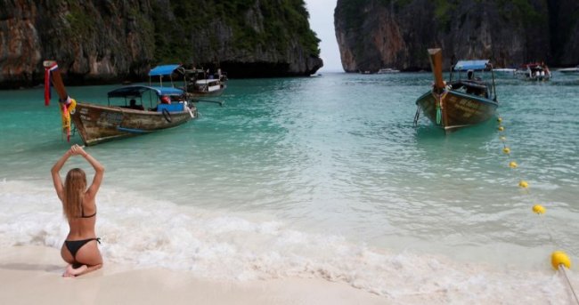 Райский пляж в Таиланде закрывают для туристов