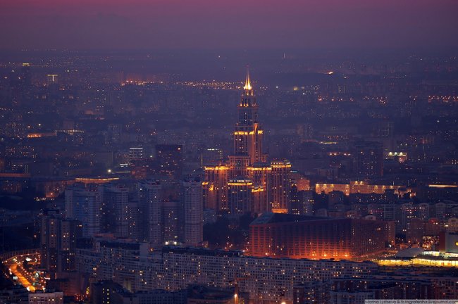 Самая высокая смотровая площадка в Москве