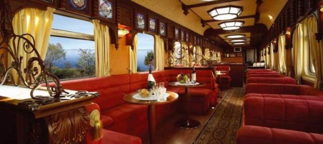 Как выглядят самые роскошные поезда
