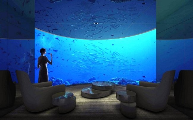 На Мальдивах открылся роскошный подводный отель