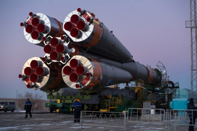 Старт космического корабля «Союз МС-11»