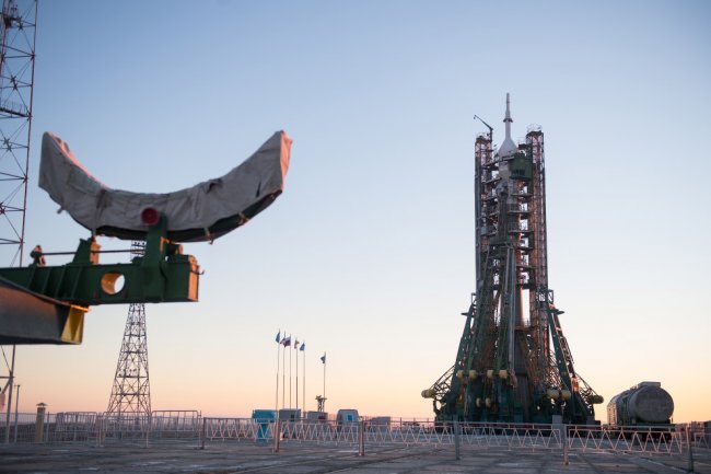 Старт космического корабля «Союз МС-11»