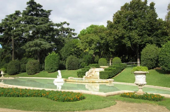 Сады королевского дворца Педральбес