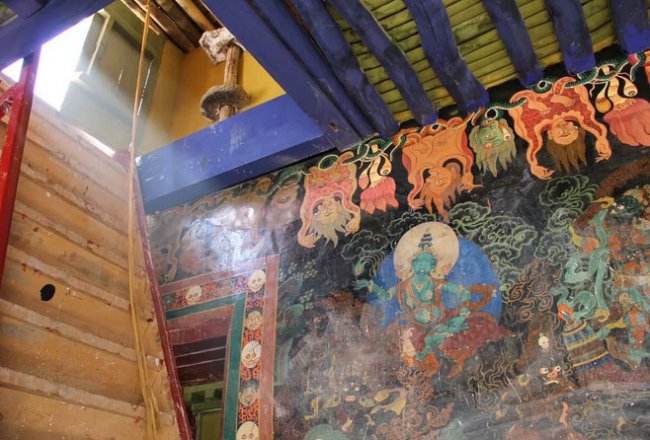Монастырь Нечунг – хранилище уникальных фресок