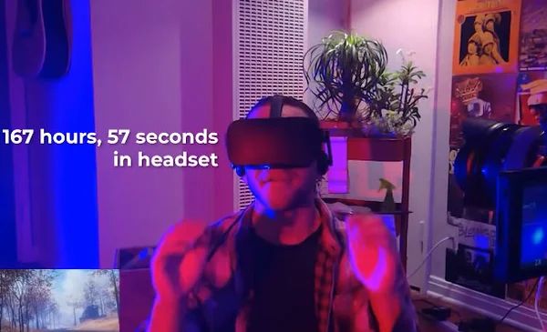 Неделя в шлеме виртуальной реальности – что было с парнем после этого?
