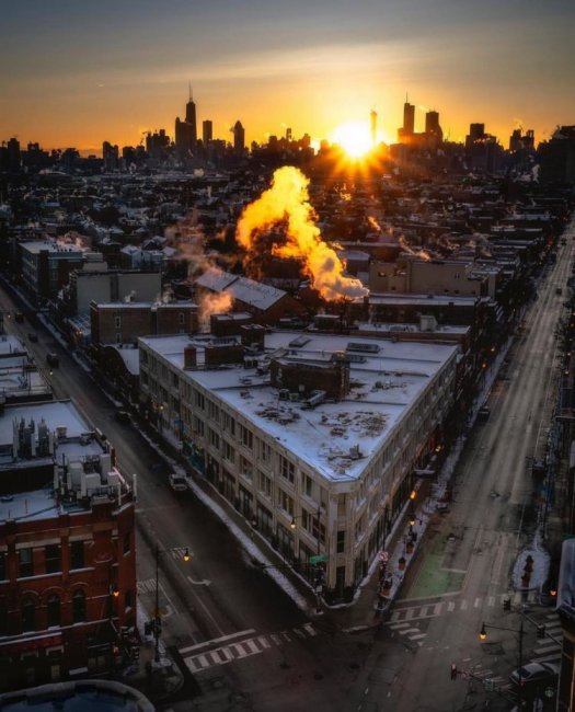 Улицы Чикаго на снимках Эрика Марталера