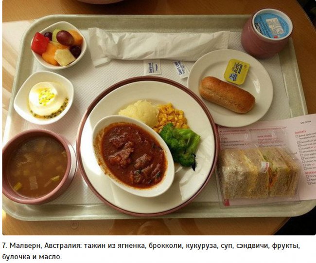 Чем кормят в больницах разных стран