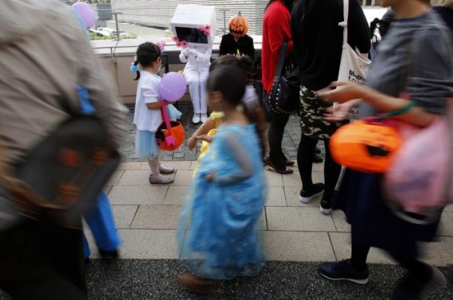 Хэллоуин парад в Японии