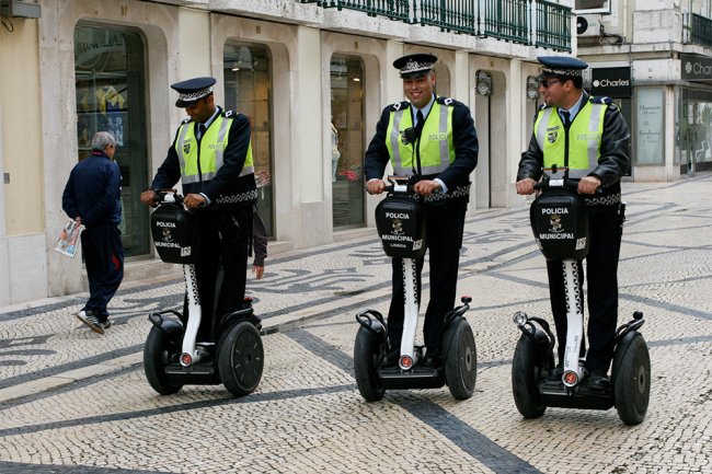 Самый необычный транспорт полиции