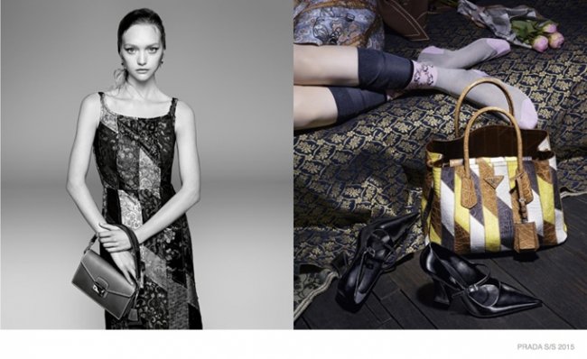 Джемма Вард в рекламной кампании Prada