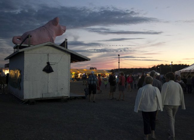 Свинский фестиваль в Квебеке