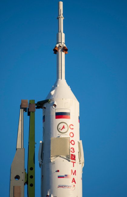 Старт космического корабля «Союз ТМА-19М»