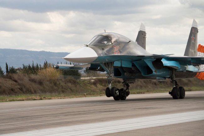 Авиационная база российских ВВС в Сирии