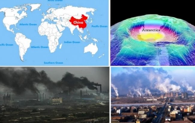 Американцы выделили «неизвестную страну» Восточной Азии, загрязняющую экологии