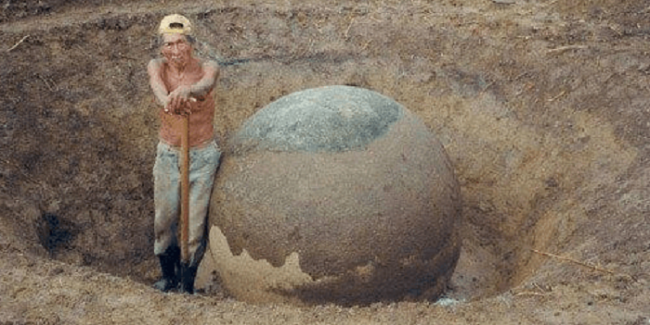 В Коста-Рике найден сферический камень